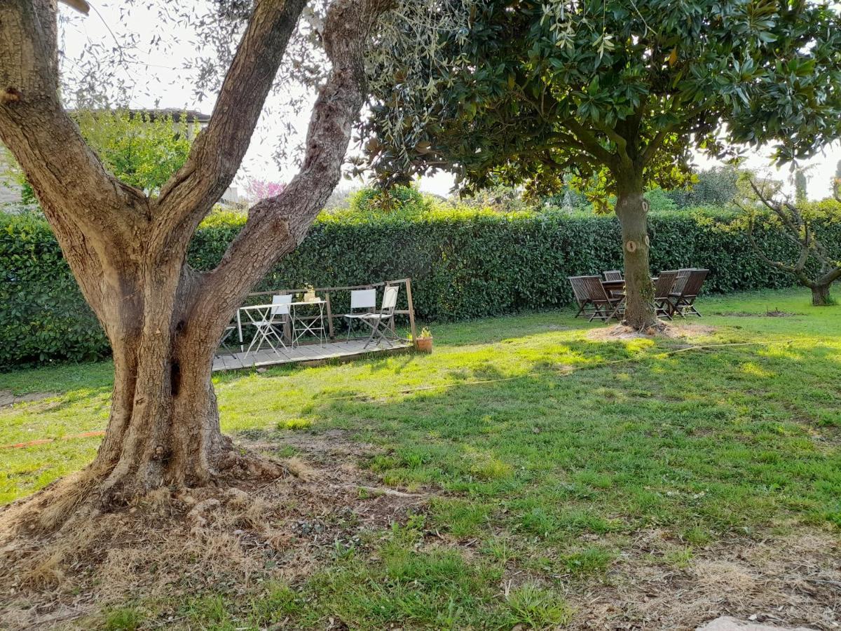 Villa La Magnolia - Private Beach Access, Garden, Views Lazise Exterior foto