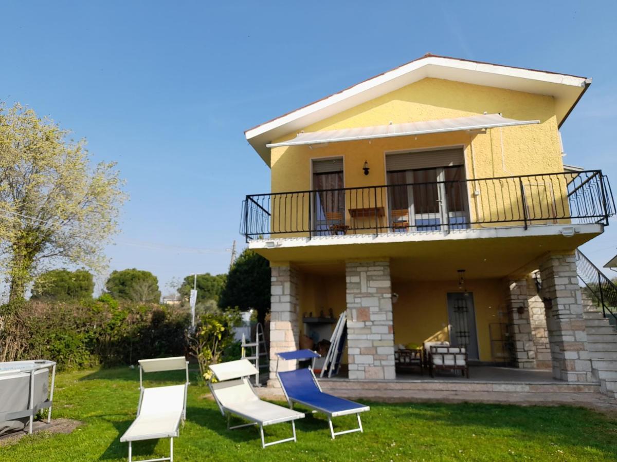 Villa La Magnolia - Private Beach Access, Garden, Views Lazise Exterior foto